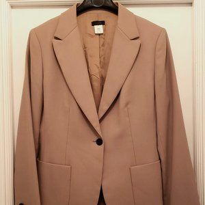 J. Crew 3-Season Camel Color Jacket Blazer 10